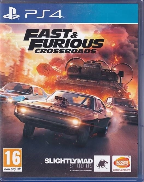 Fast and Furious Crossroads - PS4 (B-Grade) (Used) (eng)